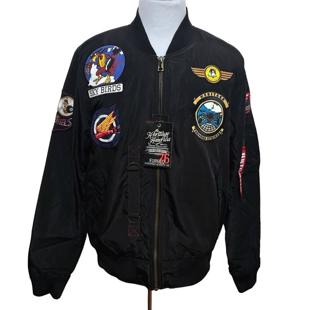 Heritage by America NWT Bomber Jacket Men XL